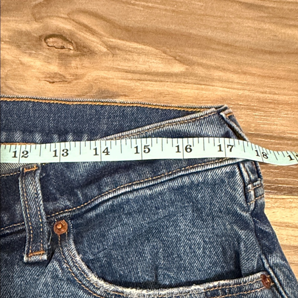 Abercrombie & Fitch Dark Blue the baggy low rise jeans - Picture 6 of 10